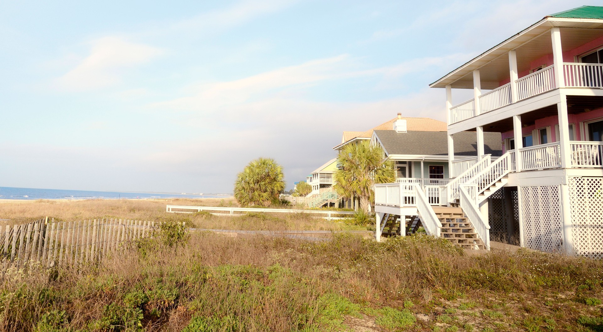 Beach Houses, Florida, USA.